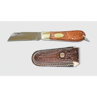 Canivete R2 Grande Madeira Carbono -  609 + Bainha - 701