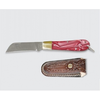 Canivete R2 Grande Vermelho Inox -  613 + Bainha - 701
