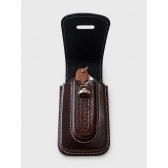 Bainha Capinha de Celular em Couro + Canivete Zebu 637 Inox