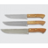 conjunto 3 Facas de Cozinha 6″ 7″ 8″ polegadas inox