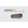 Canivete Z1 Médio Branco inox -  632 + Bainha - 702