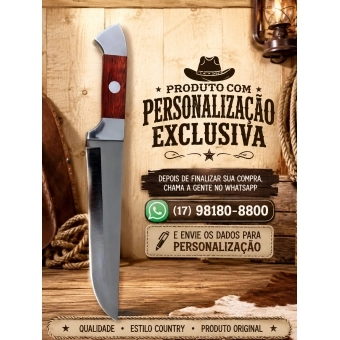 Faca P/ Churrasco CH3 - 503 personalizada