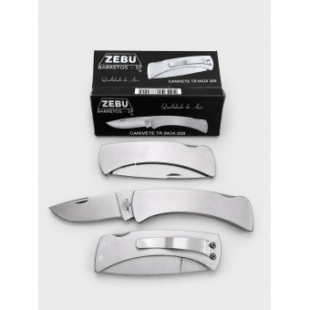 LANÇAMENTO CANIVETE TR INOX 305 ZEBU BARRETOS
